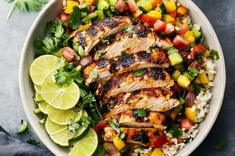 Cilantro Lime Chicken Skillet