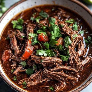 Crockpot Mexican Beef Birria