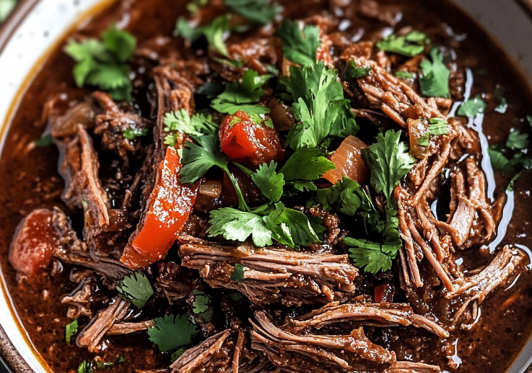 Crockpot Mexican Beef Birria