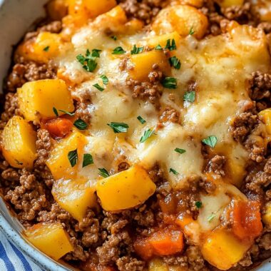 Hobo Casserole Ground Beef