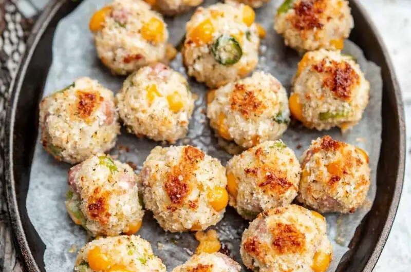 Jalapeño Popper Sausage Balls