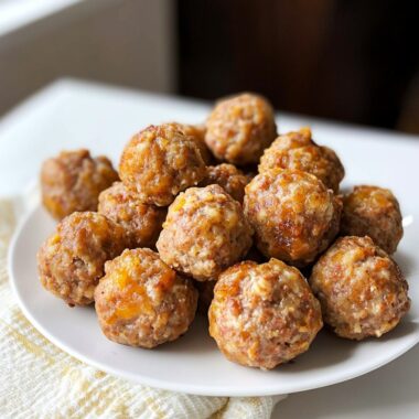 Maple Sausage Balls