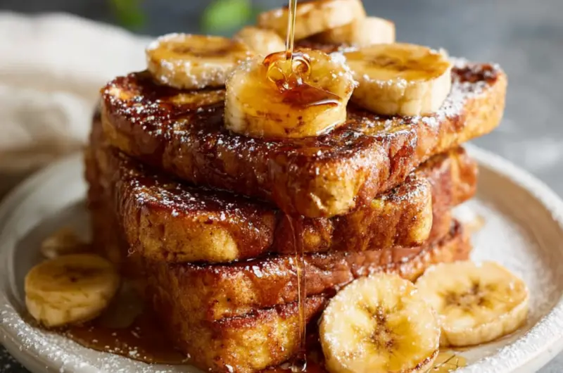 Caramelized Banana French Toast