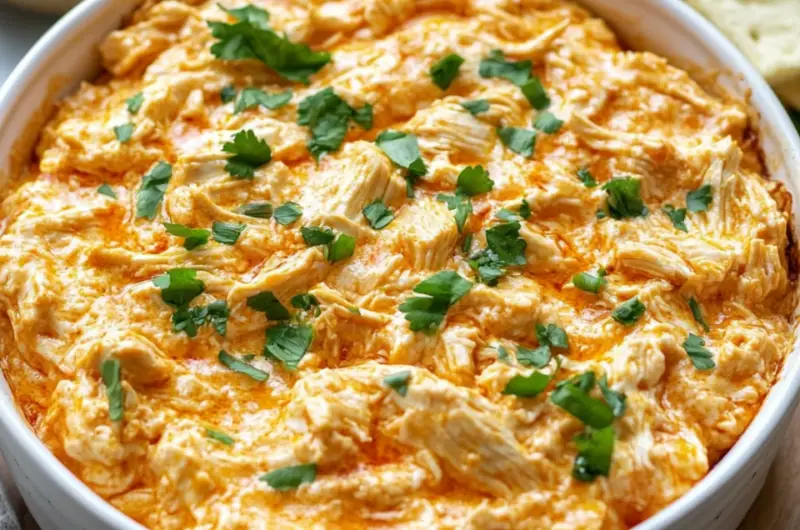 Creamy Frank’s Buffalo Chicken Dip