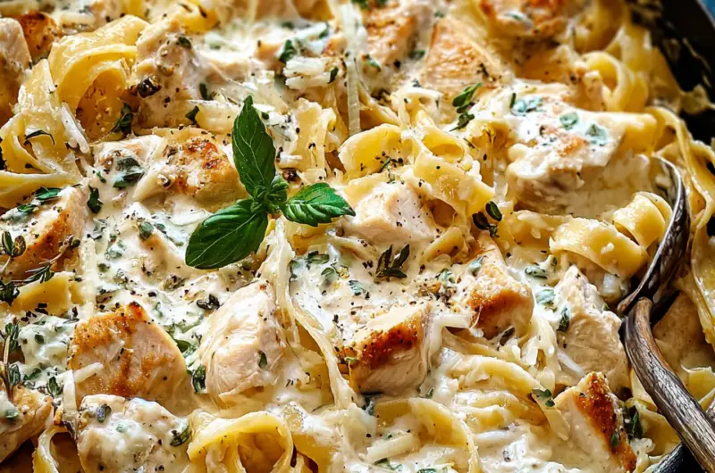 Creamy Ricotta Chicken Pasta