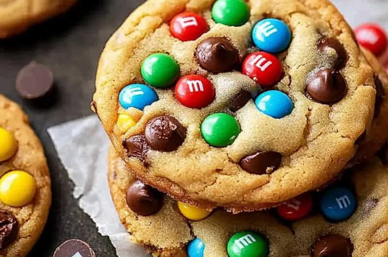 Chocolate Chip M&M Cookies