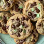 Mint Chocolate Chip Cookies