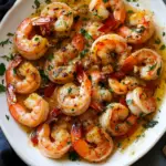 Succulent Shrimp in Garlic Butter Sauce