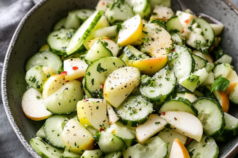 Apple Cucumber Salad