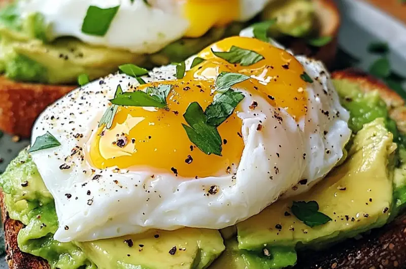 Avocado Toast with Poached Egg