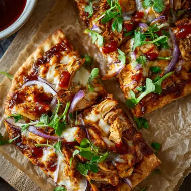 BBQ Chicken Flatbreads