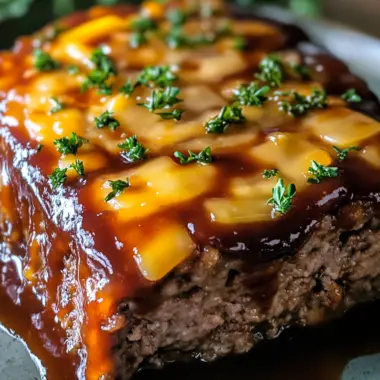 Asian-Inspired Savory Meatloaf