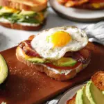 Bacon Egg and Avocado Sandwich
