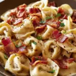 Bacon Cream Cheese Tortellini
