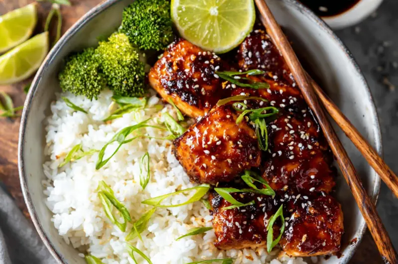 Baked Teriyaki Salmon