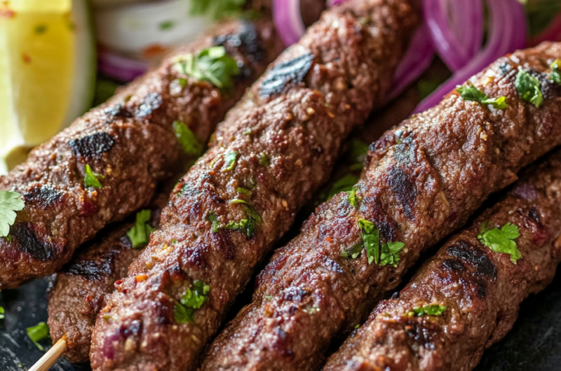 Beef Seekh Kebabs
