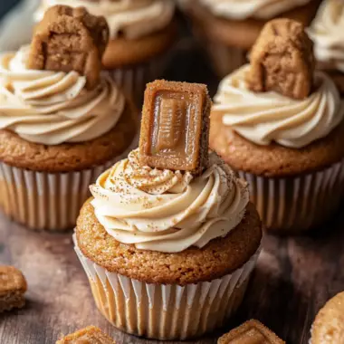 Biscoff Cupcakes