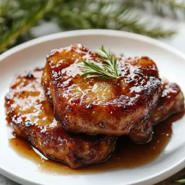 Brown Sugar Pork Chops