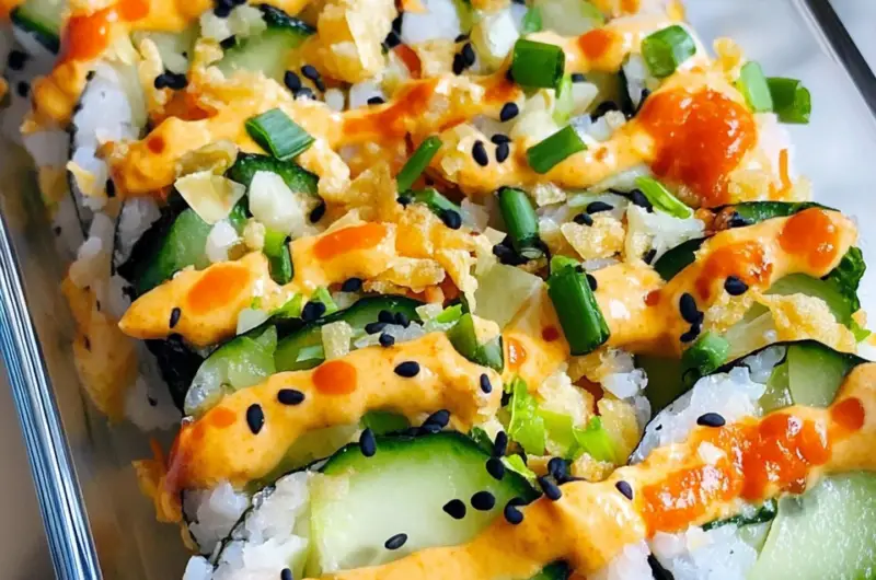California Roll Cucumber Salad