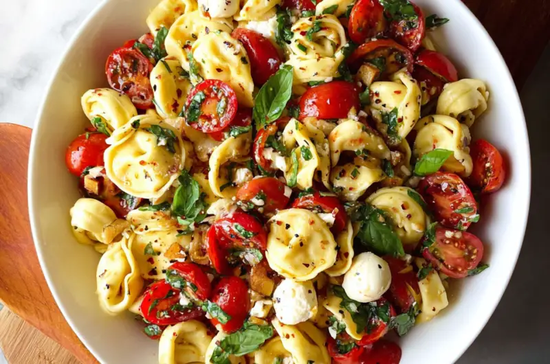 Caprese Tortellini Salad