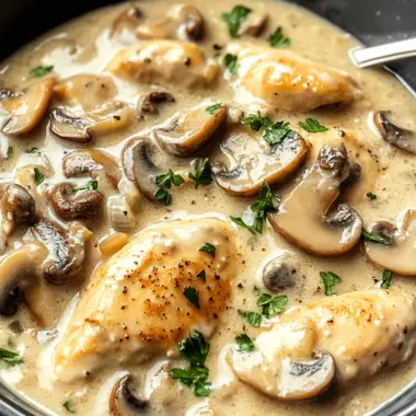 Creamy Mushroom Chicken