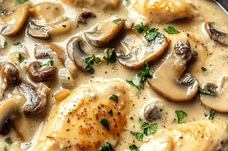 Creamy Mushroom Chicken