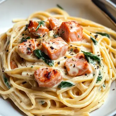 Creamy Salmon Pasta