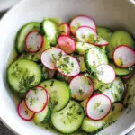 Cucumber Radish Salad