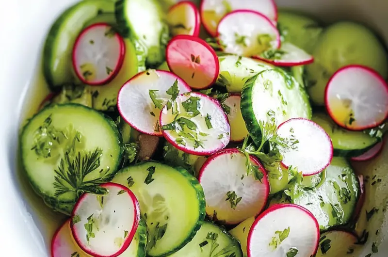 Cucumber Radish Salad