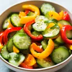 Cucumber Pepper Salad