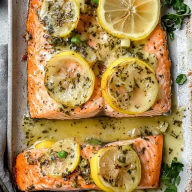 Dijon Baked Salmon