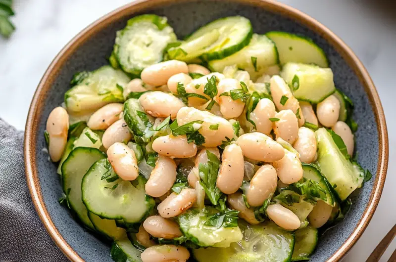 Dilly White Bean & Cucumber Salad