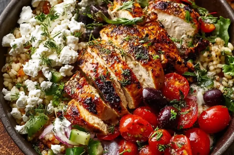 Mediterranean Chicken Bowl