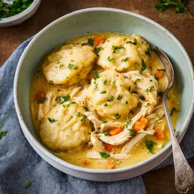 Slow Cooker Chicken and Dumplings
