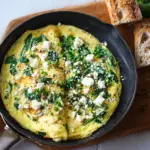 Spinach and Feta Omelette