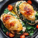 Spinach Stuffed Chicken Breast
