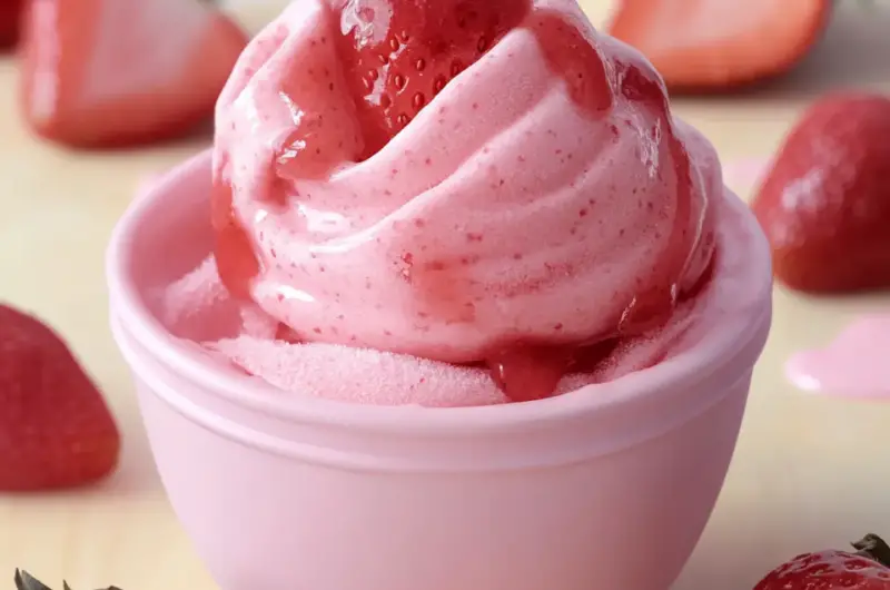 Strawberry Frozen Yogurt