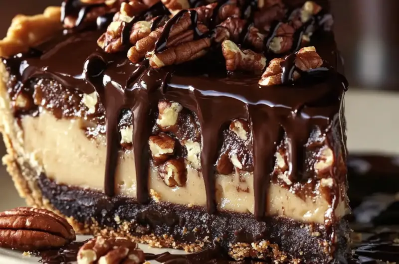 Texas Chocolate Pecan Pie