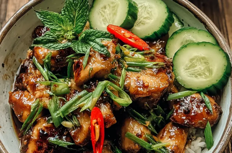 Vietnamese Lemongrass Chicken