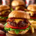 BBQ Bacon Cheeseburgers