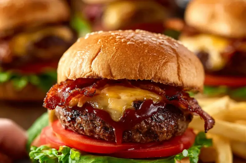 BBQ Bacon Cheeseburgers