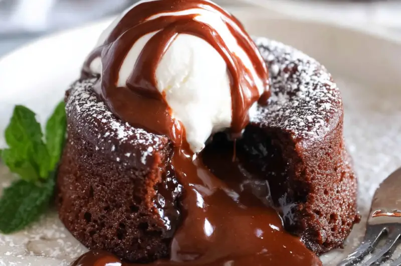 Chocolate Molten Lava Cakes