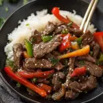 Crockpot Pepper Steak