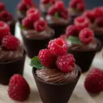 Dark Chocolate Mousse Cups
