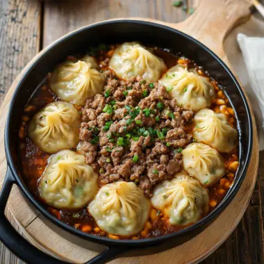 Minced Beef and Dumplings