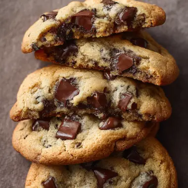 New York Style Chocolate Chip Cookies
