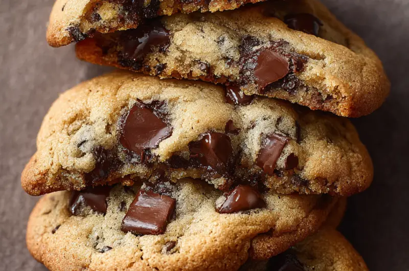 New York Style Chocolate Chip Cookies