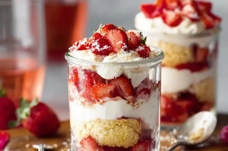 Strawberry Shortcake Parfaits