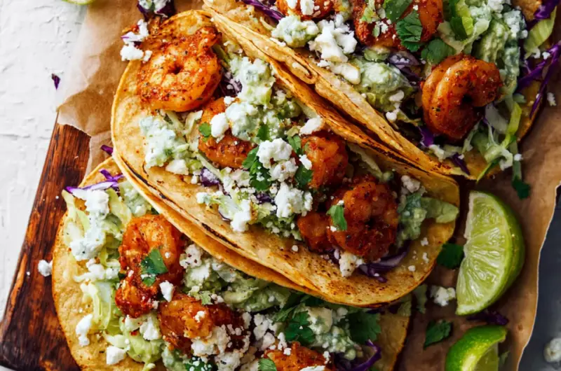 Spicy Shrimp Tacos