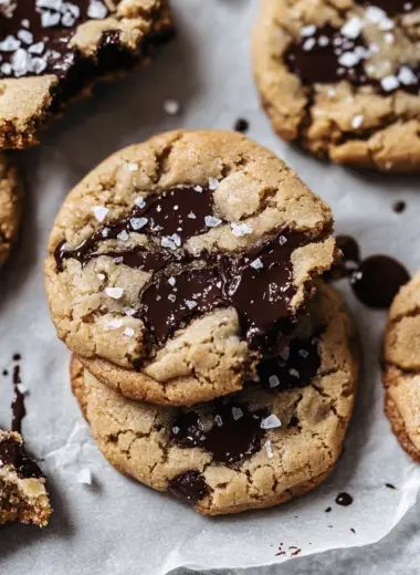 Sea Salt Chocolate Chip Cookies